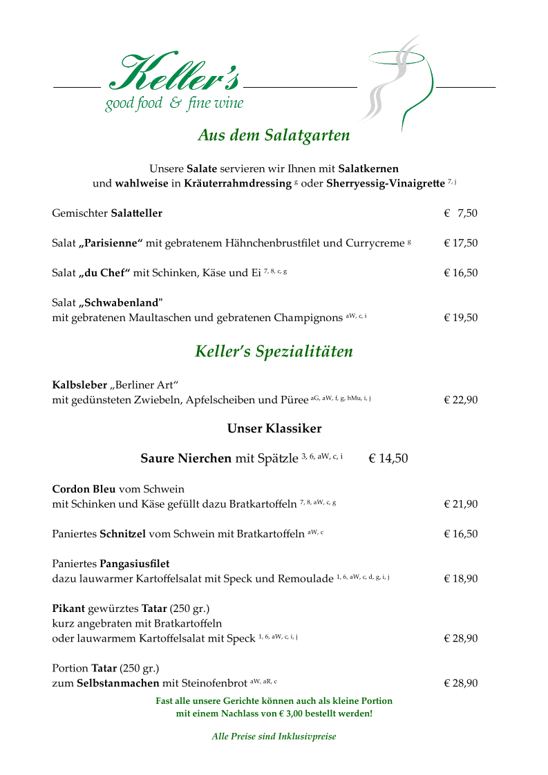 Menu Keller's Weinrestaurant-6