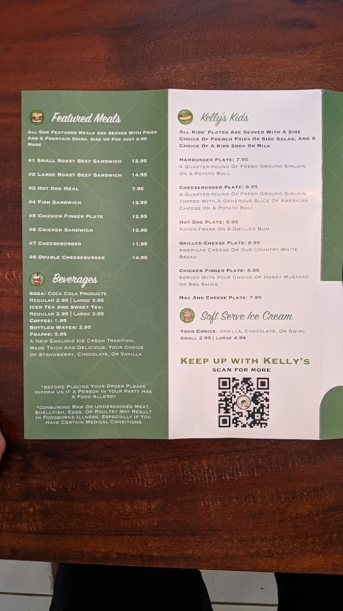 Menu Kelly's Roast Beef Naples-1