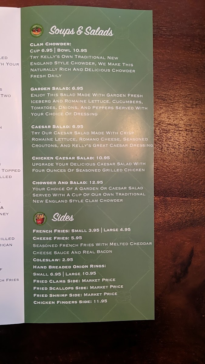 Menu Kelly's Roast Beef Naples-4