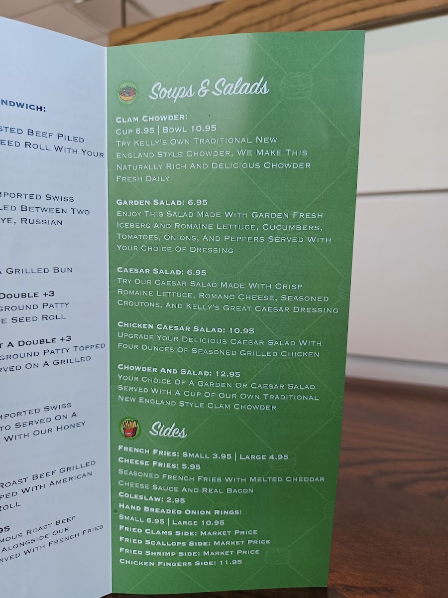 Menu Kelly's Roast Beef Pasadena-10