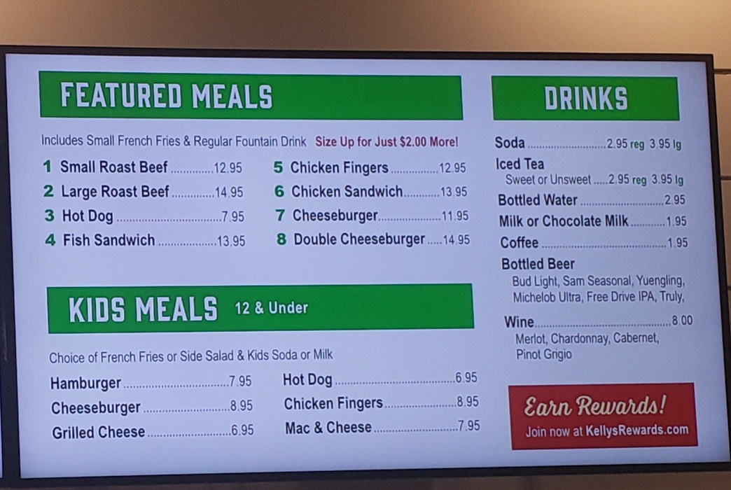 Menu Kelly's Roast Beef Pasadena-2