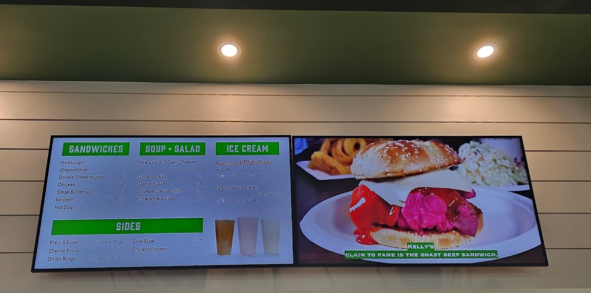 Menu Kelly's Roast Beef Pasadena-7
