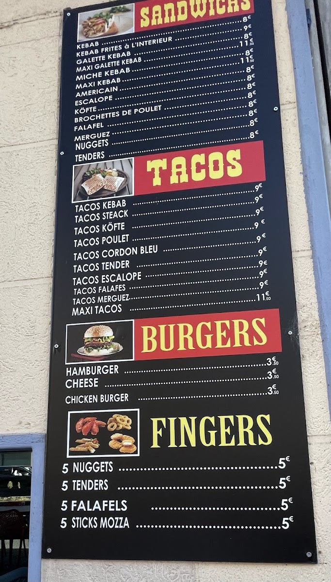 Menu Kendal-3