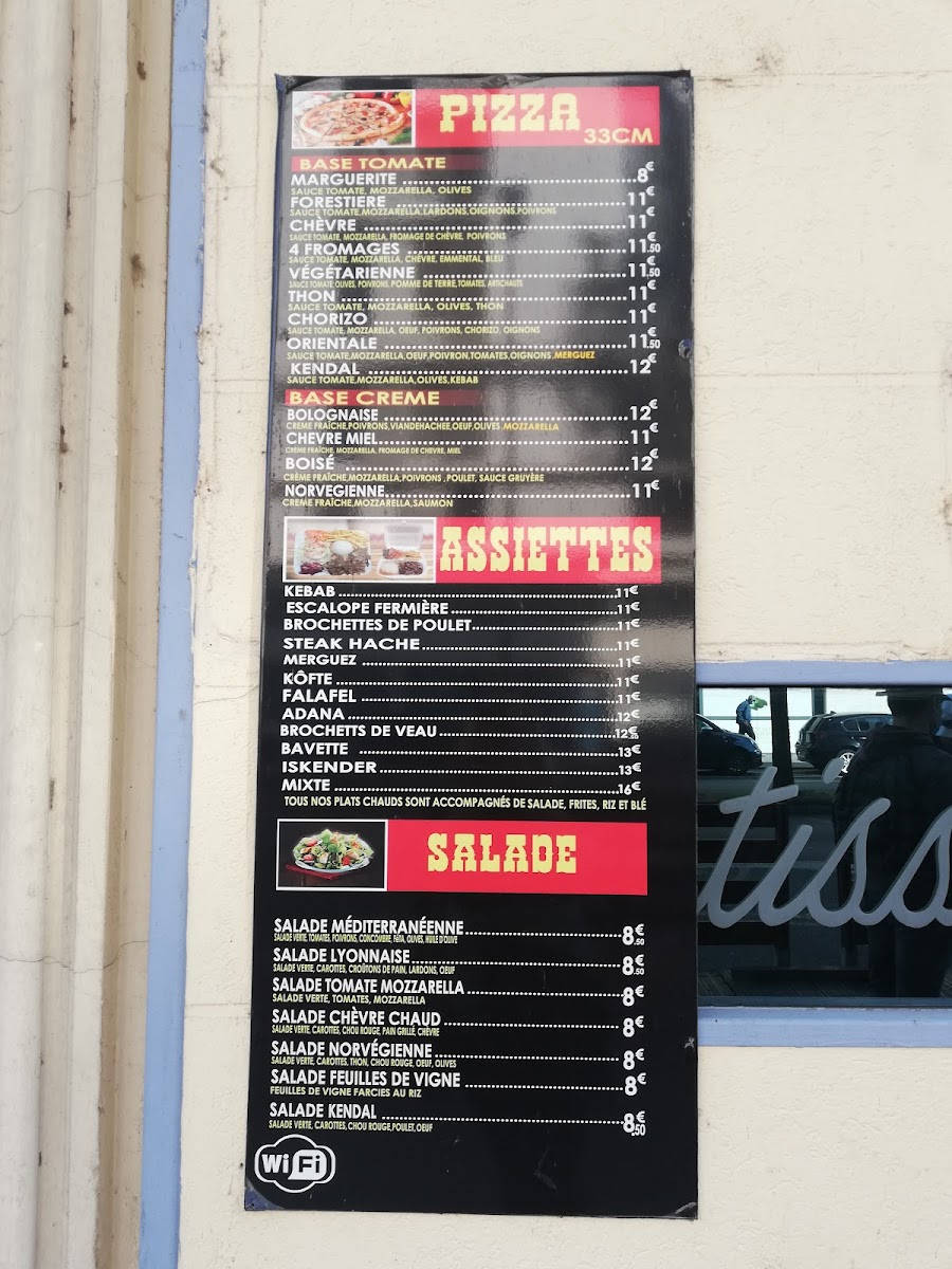 Menu Kendal-4