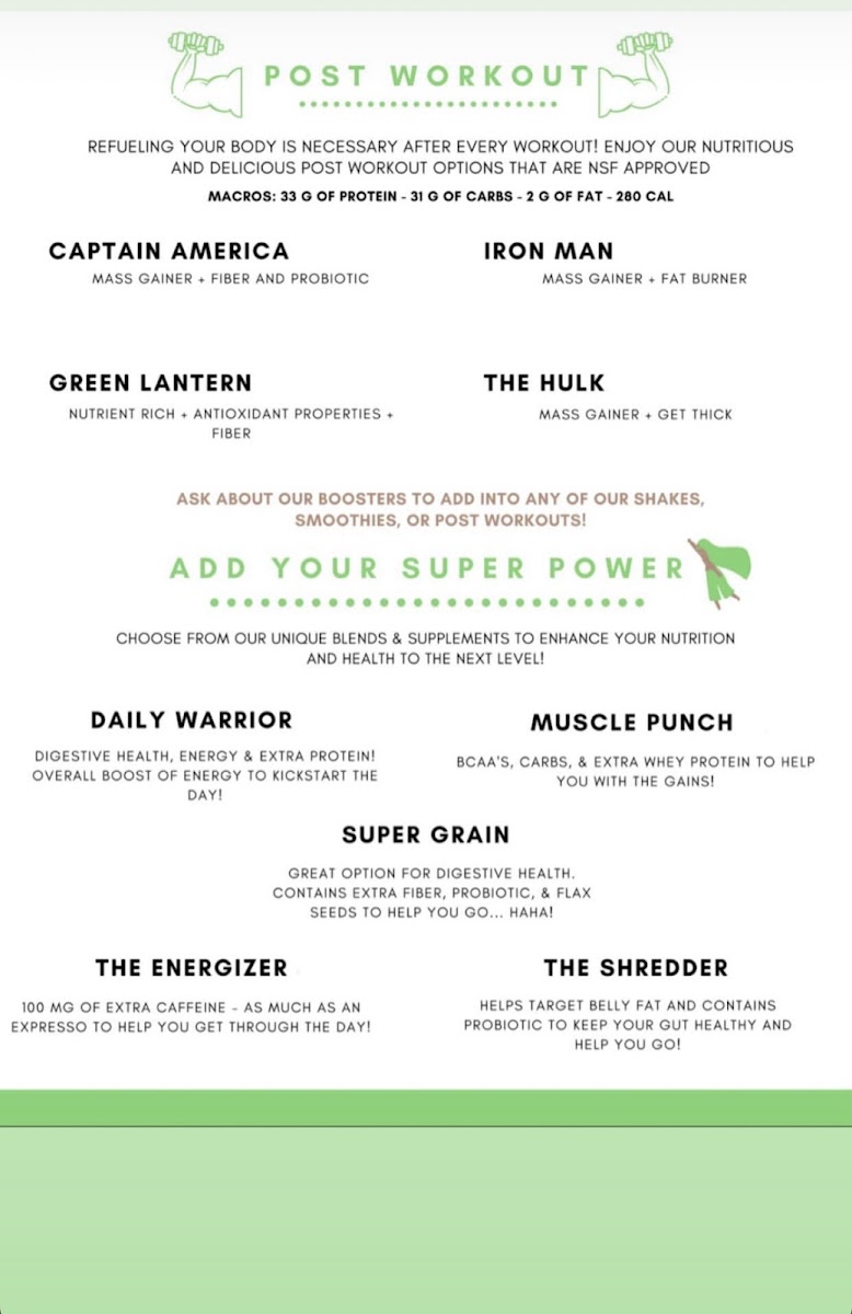 Menu Kendall Life Nutrition.-6