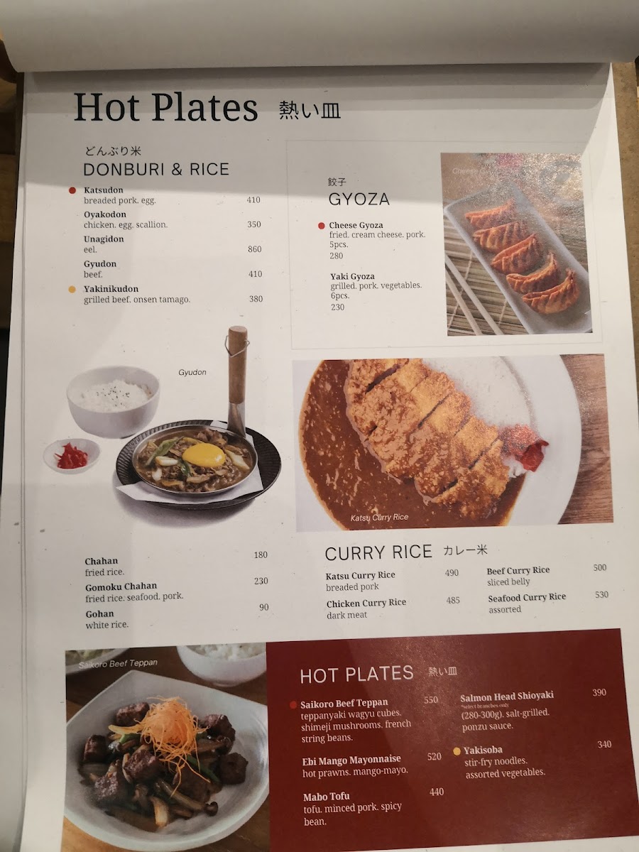 Menu Kenji Tei - Alabang Town Center-4