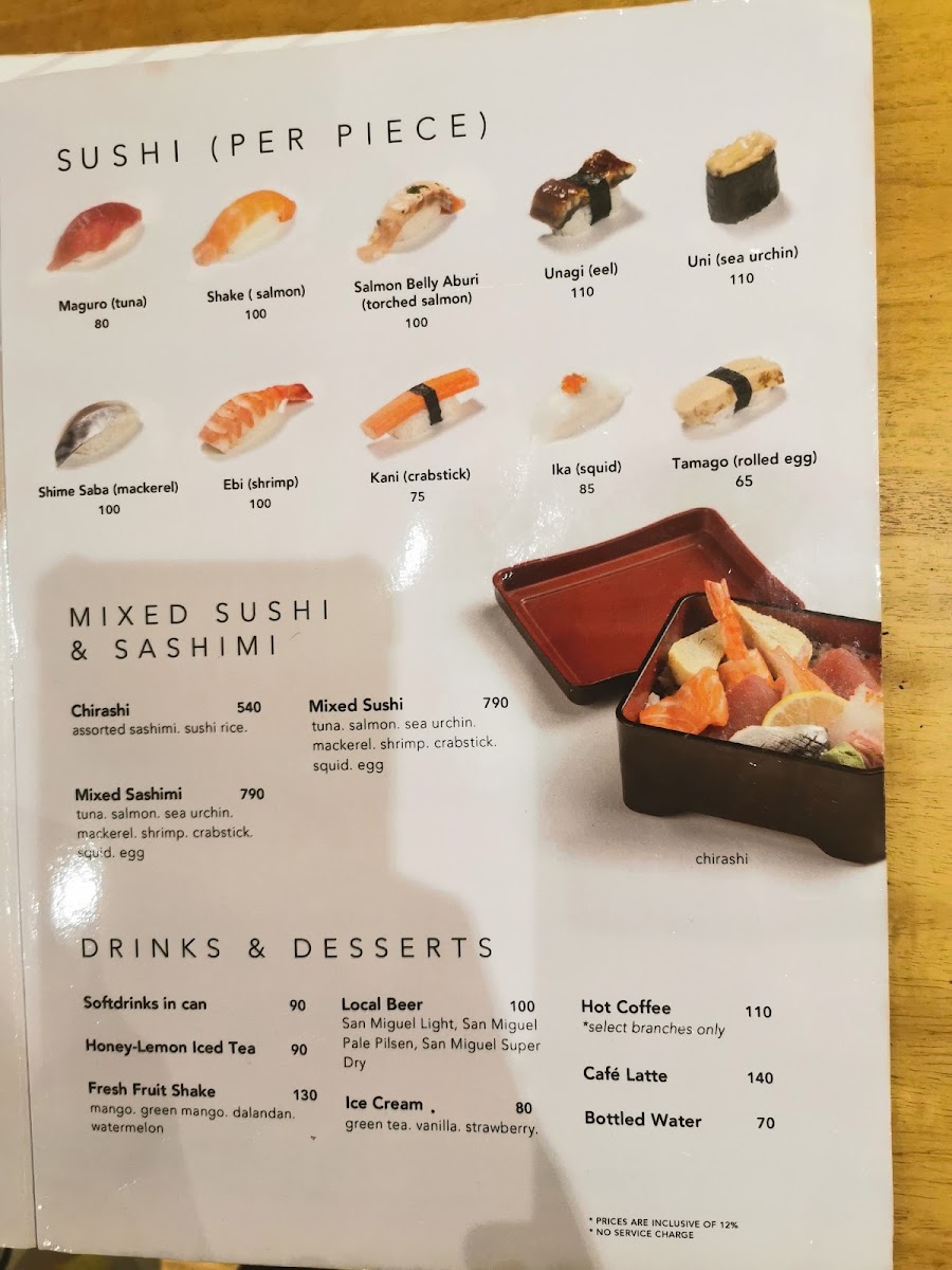 Menu Kenji Tei - Alabang Town Center-5