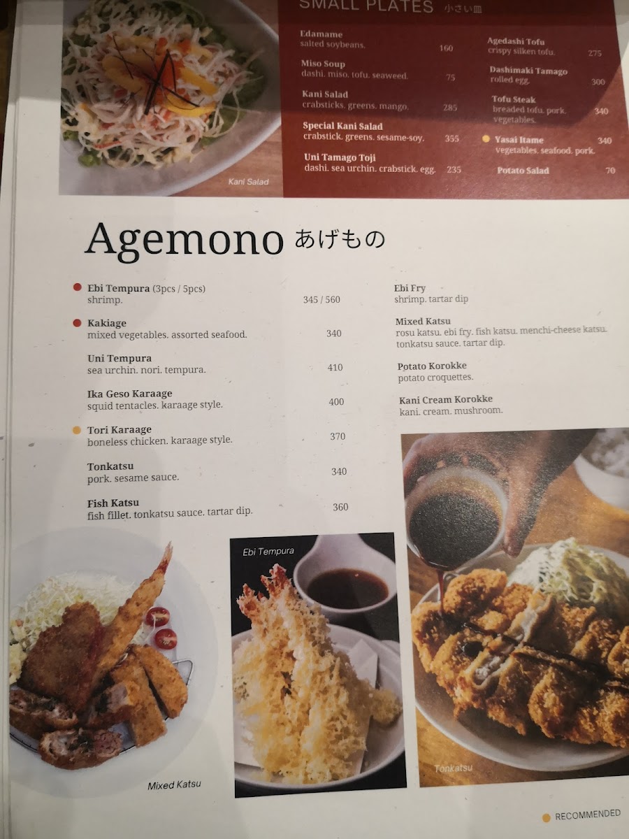 Menu Kenji Tei - Alabang Town Center-7