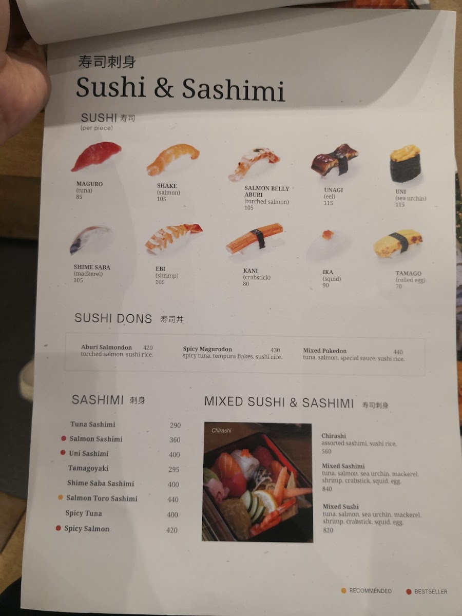 Menu Kenji Tei - Alabang Town Center-8