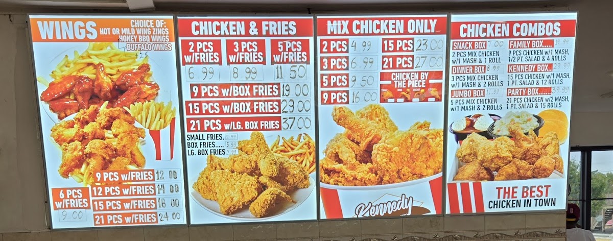 Menu Kennedy Fried Chicken-1