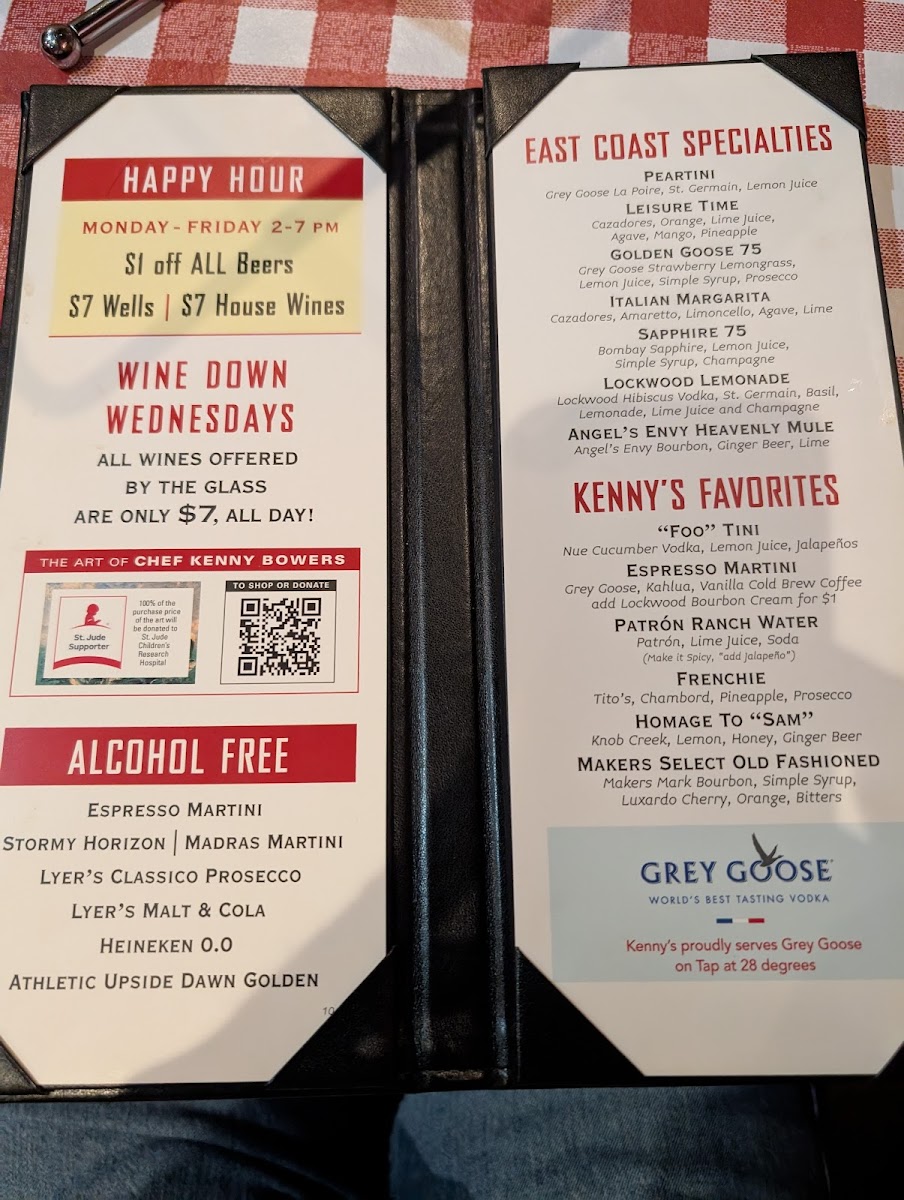 Menu Kenny's East Coast Pizza & Great Italian Food-6