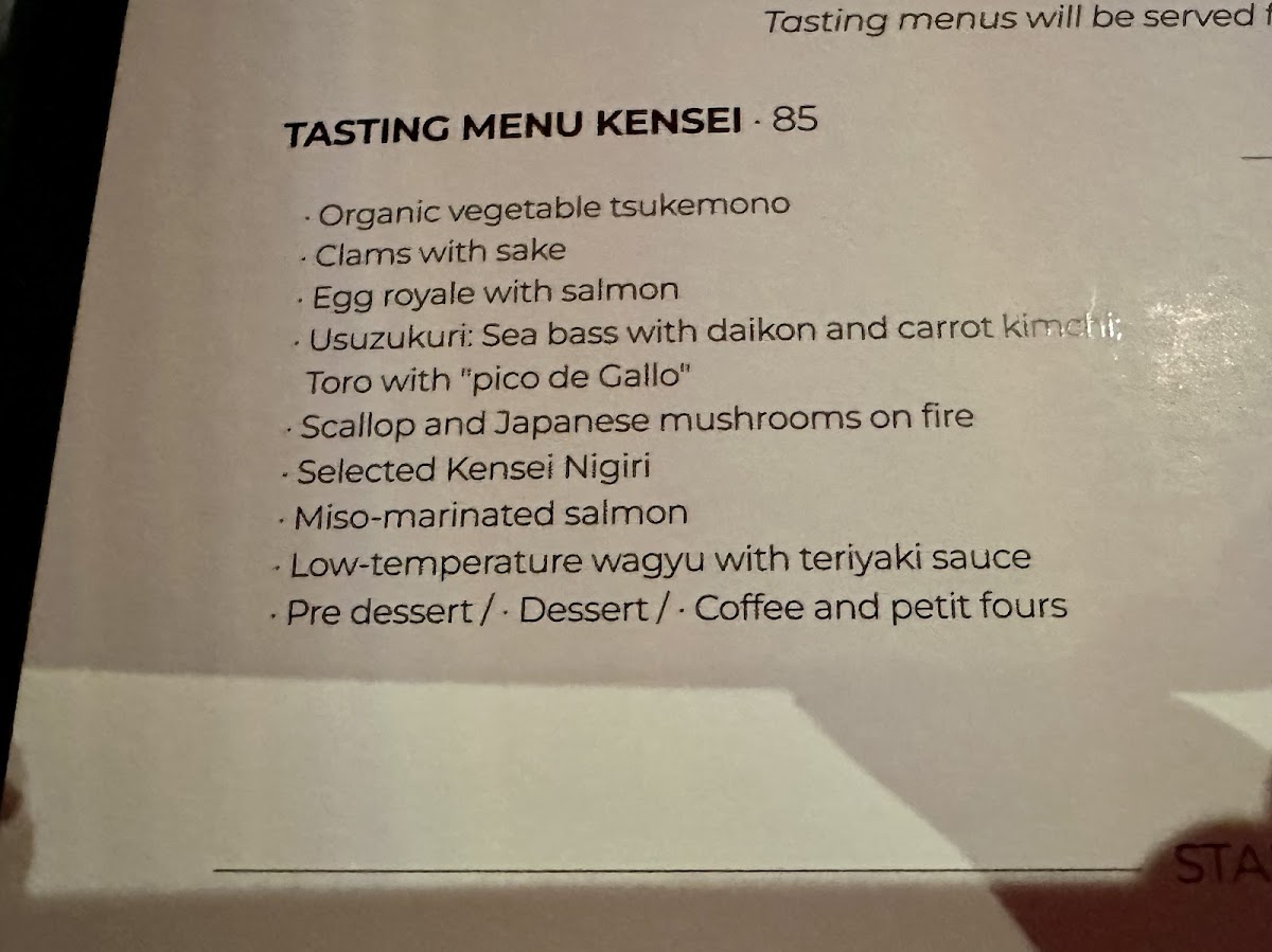 Menu Kensei | Sushi & Japanese Cuisine-9