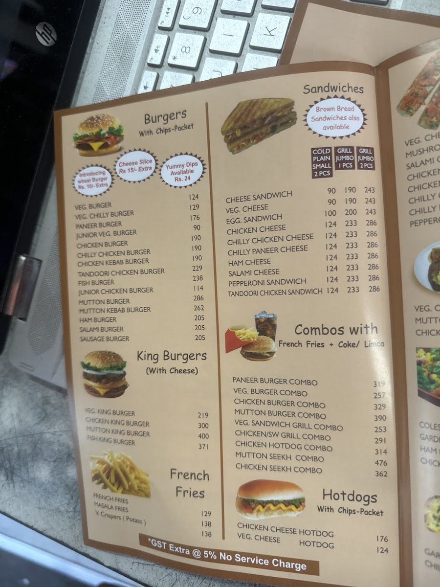 Menu Kent's-2