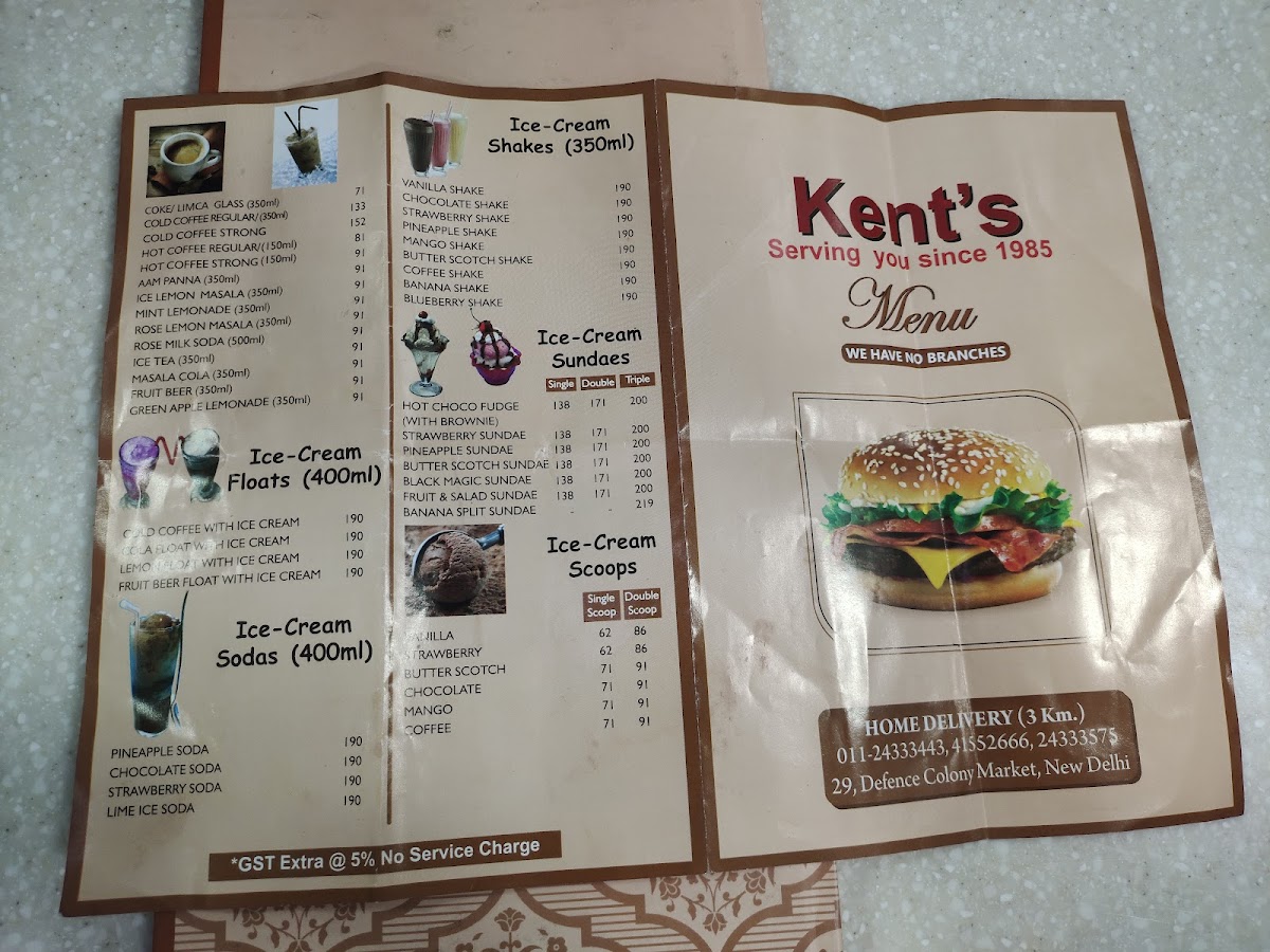 Menu Kent's-6