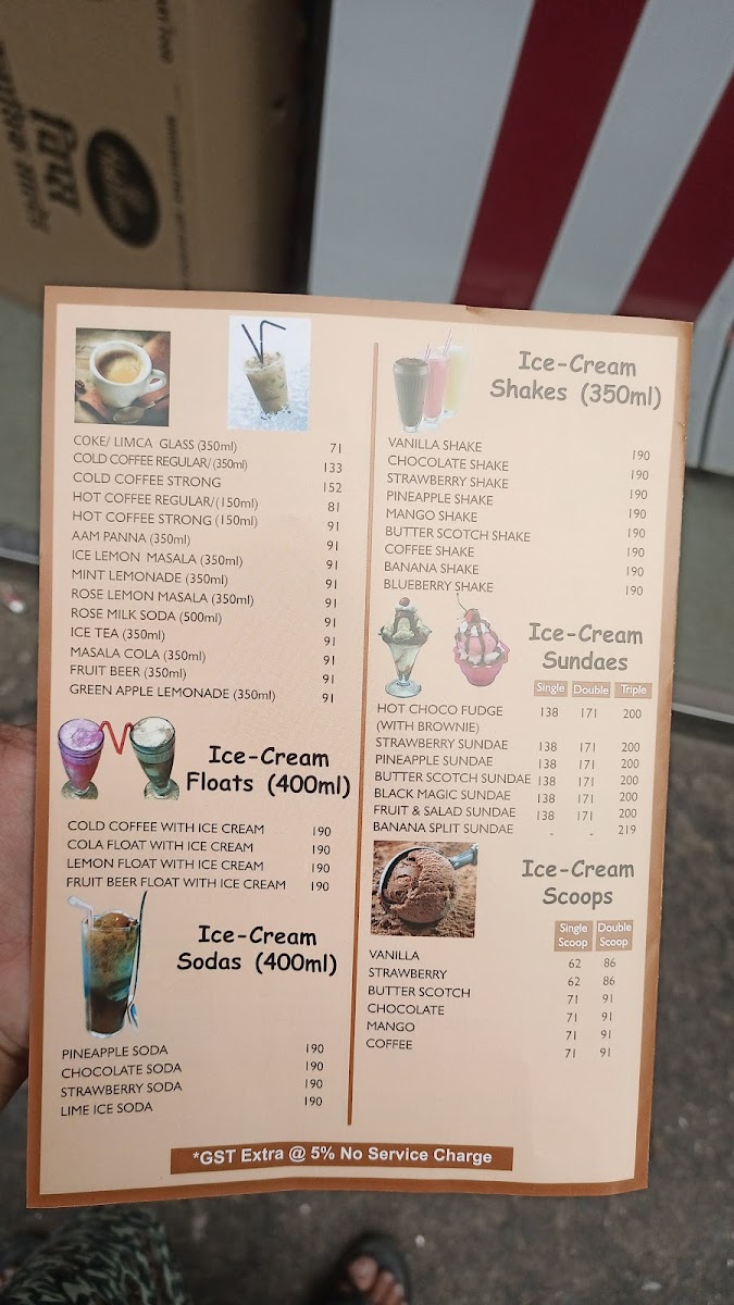Menu Kent's-8