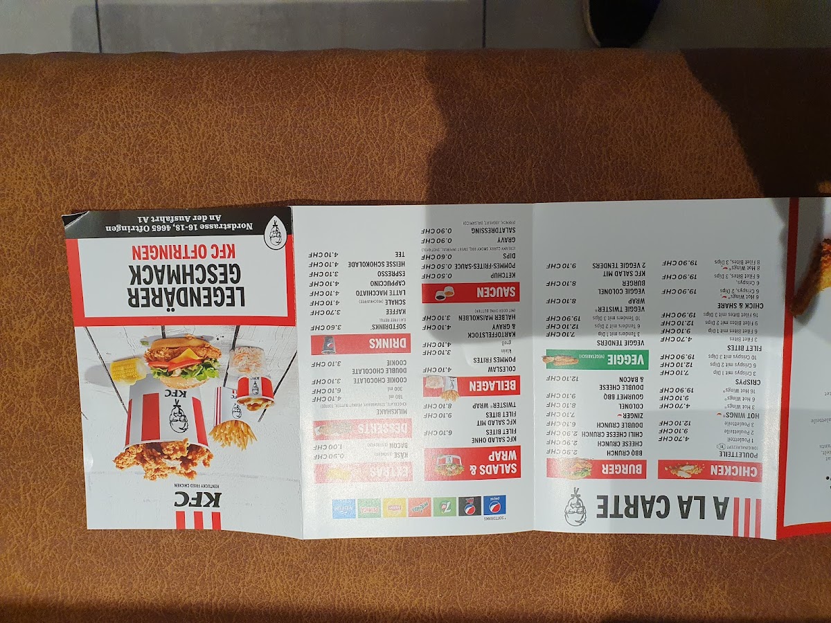 Menu Kentucky Fried Chicken-4