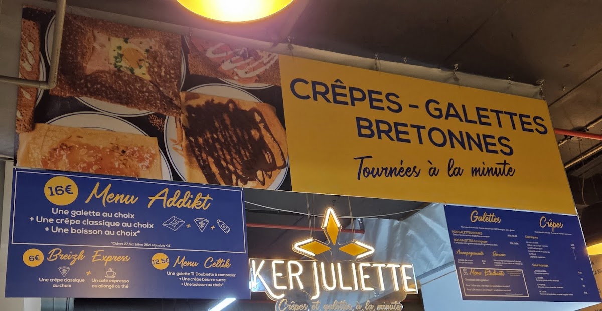 Menu Ker Juliette - Lille-2