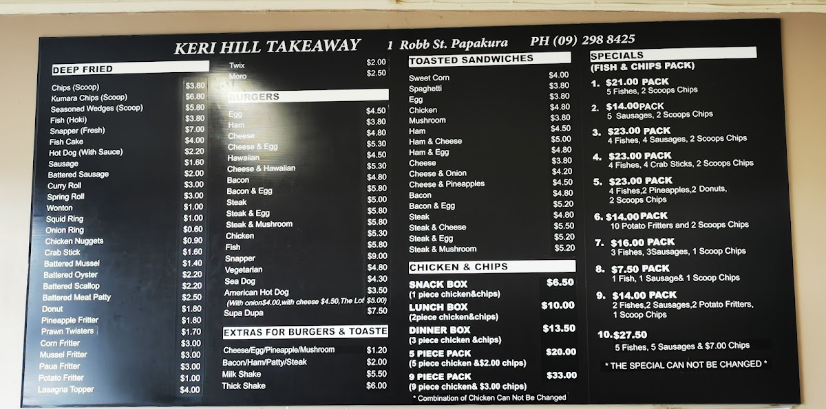 Menu Keri Hill Takeaway-3