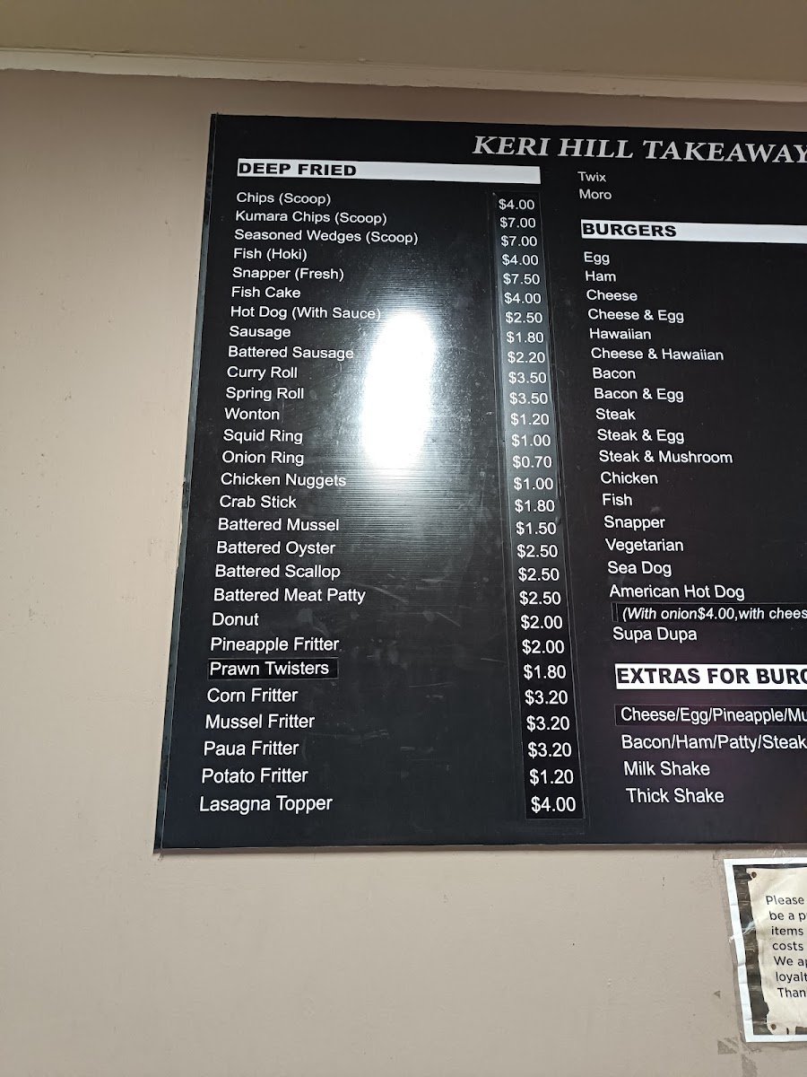 Menu Keri Hill Takeaway-7