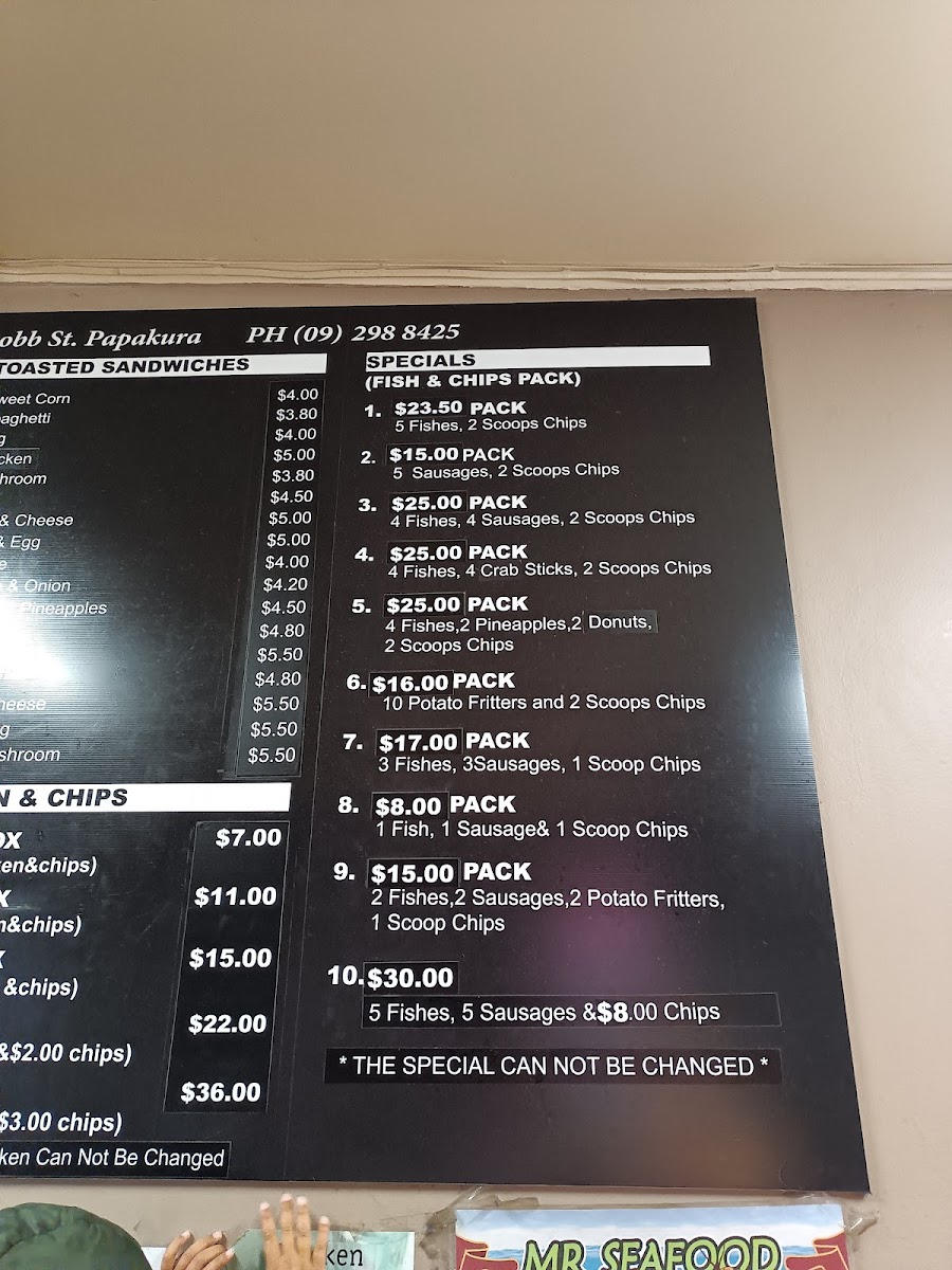 Menu Keri Hill Takeaway-8