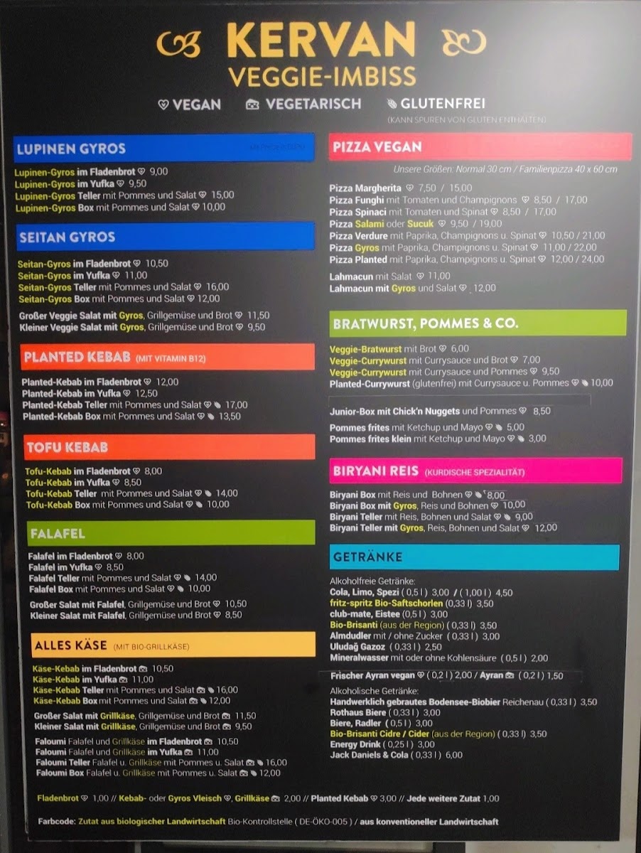 Menu Kervan Imbiss - Vegan Vegetarisch Klassisch-2