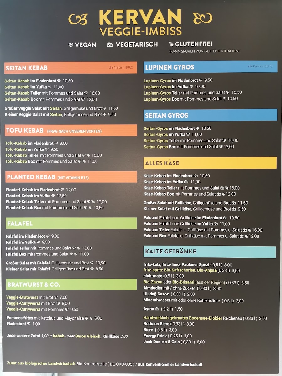 Menu Kervan Imbiss - Vegan Vegetarisch Klassisch-3