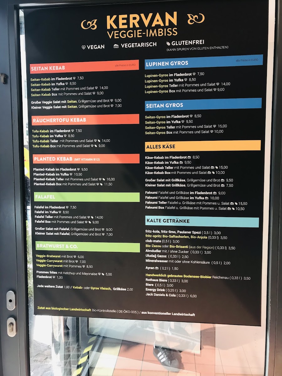 Menu Kervan Imbiss - Vegan Vegetarisch Klassisch-4