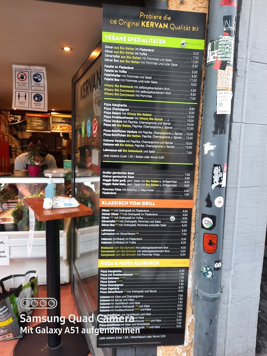 Menu Kervan Imbiss - Vegan Vegetarisch Klassisch-7