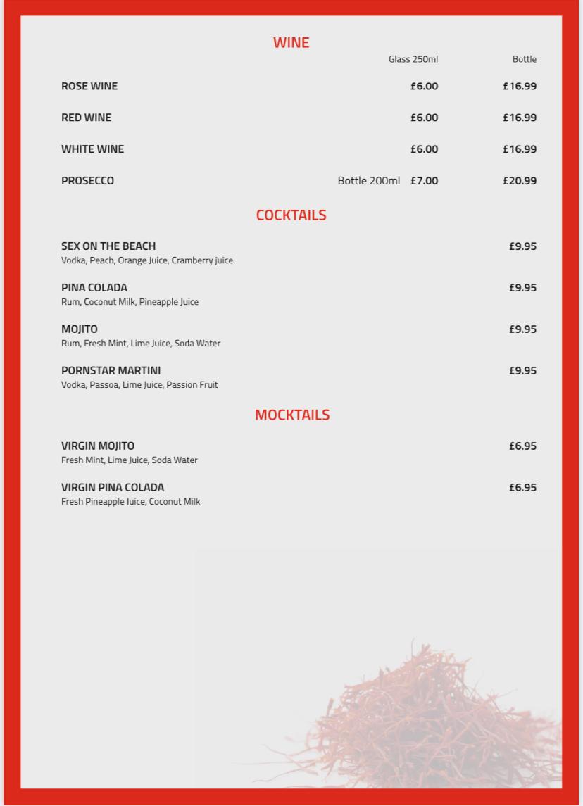 Menu Kesar Punjabi Restaurant - Charlton-7