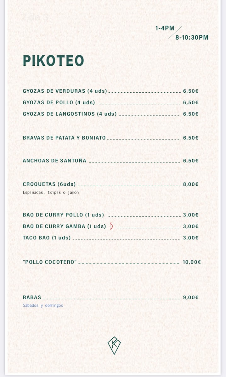 Menu Key Restaurante Sopelana-8