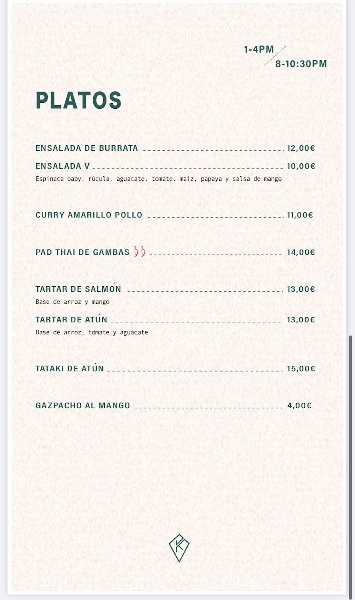 Menu Key Restaurante Sopelana-9