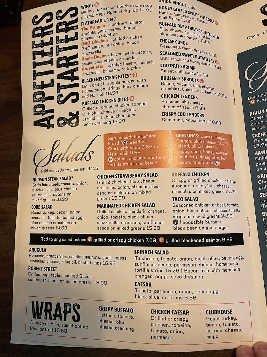 Menu Keys Cafe Bakery & Bar-8