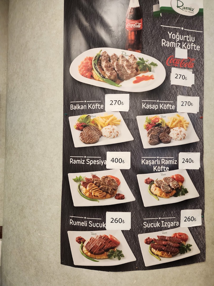 Menu Köfteci Ramiz-1