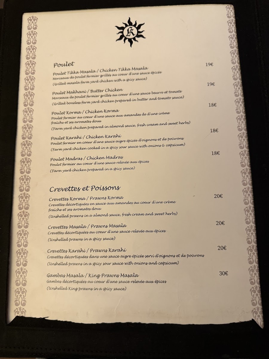 Menu Khajuraho-6