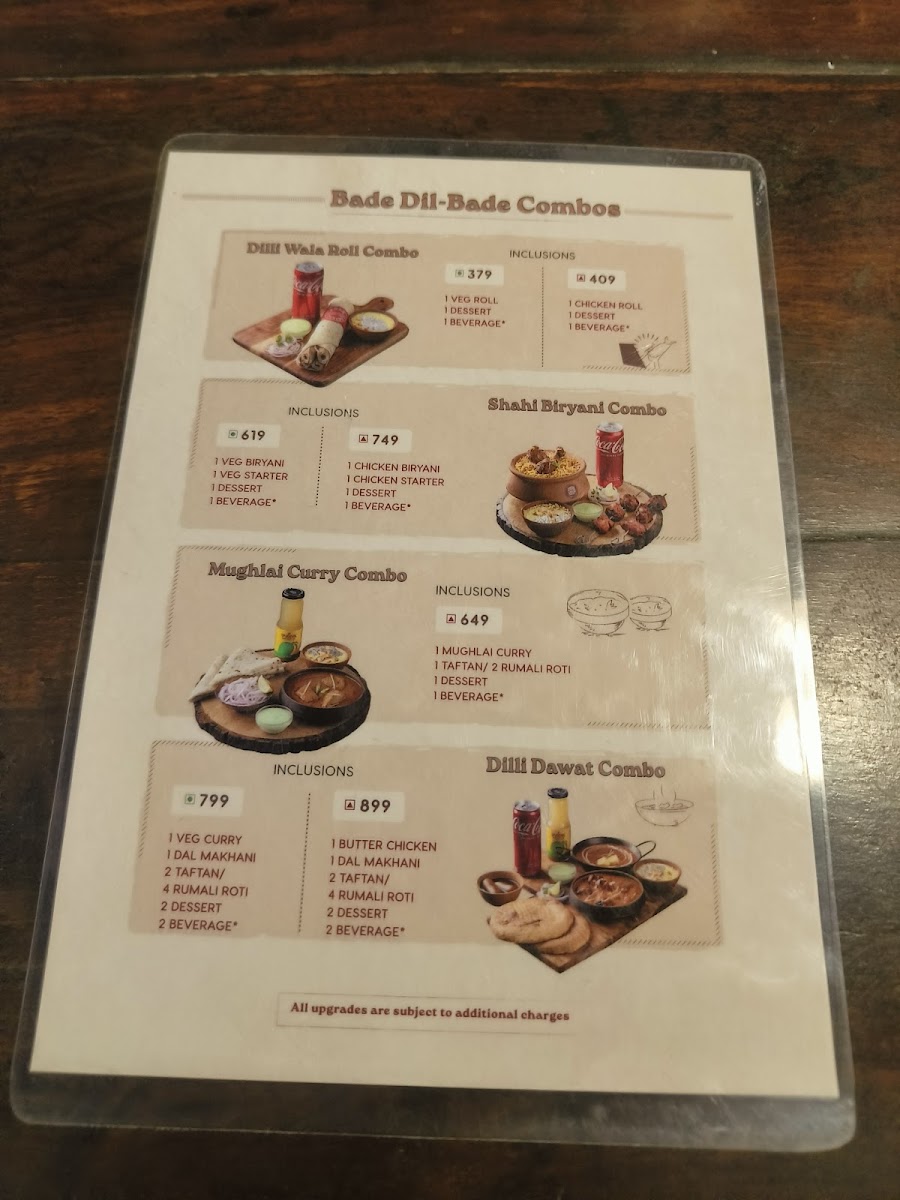 Menu Khan Chacha - Khan Market-8