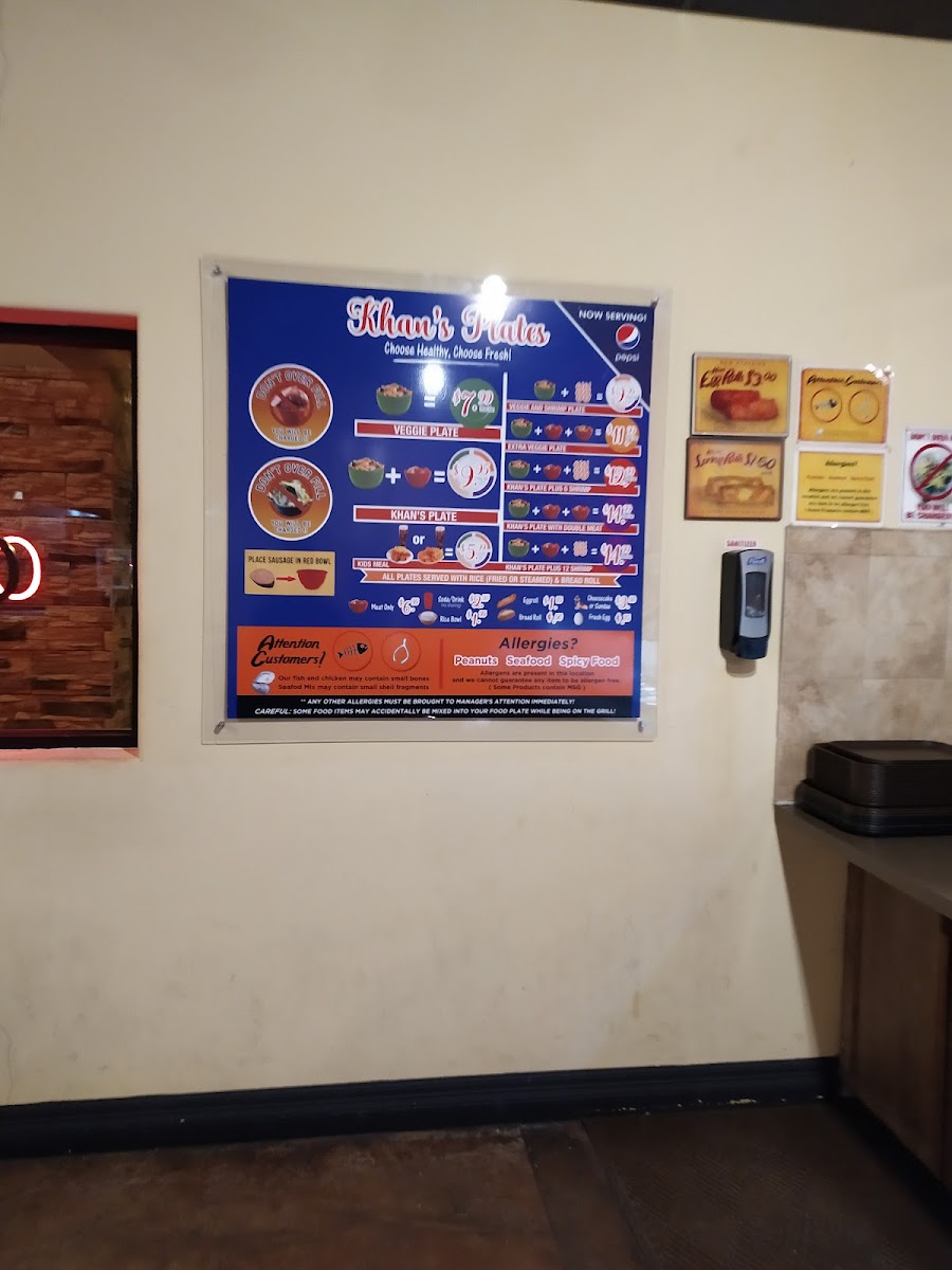 Menu Khan's Grill-3