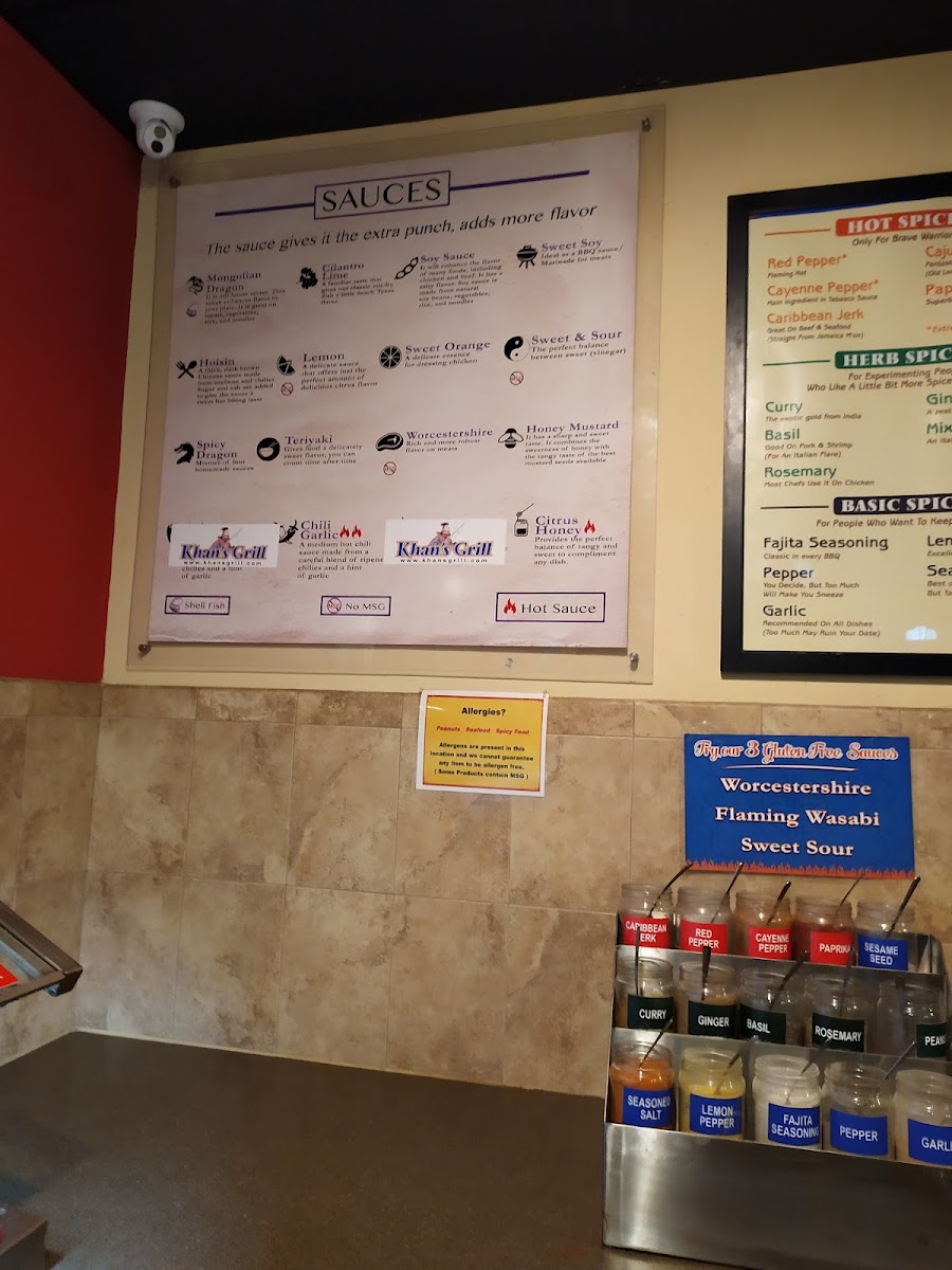 Menu Khan's Grill-5