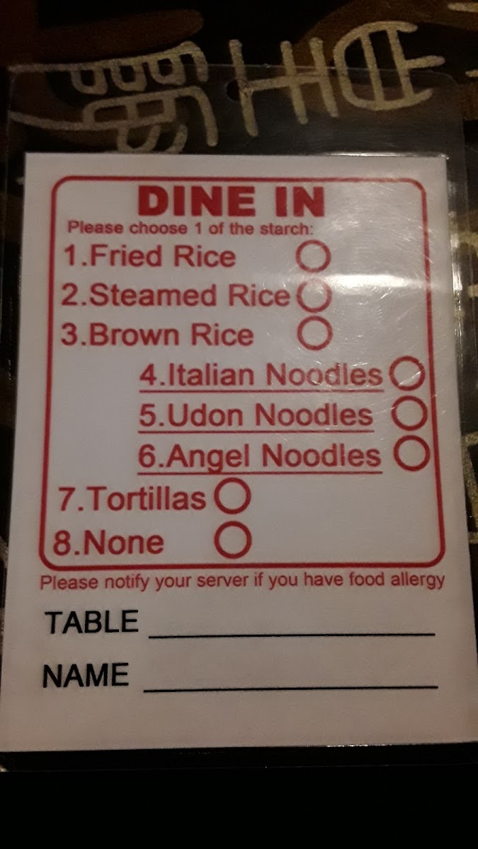 Menu Khan's Mongolian Grill-10