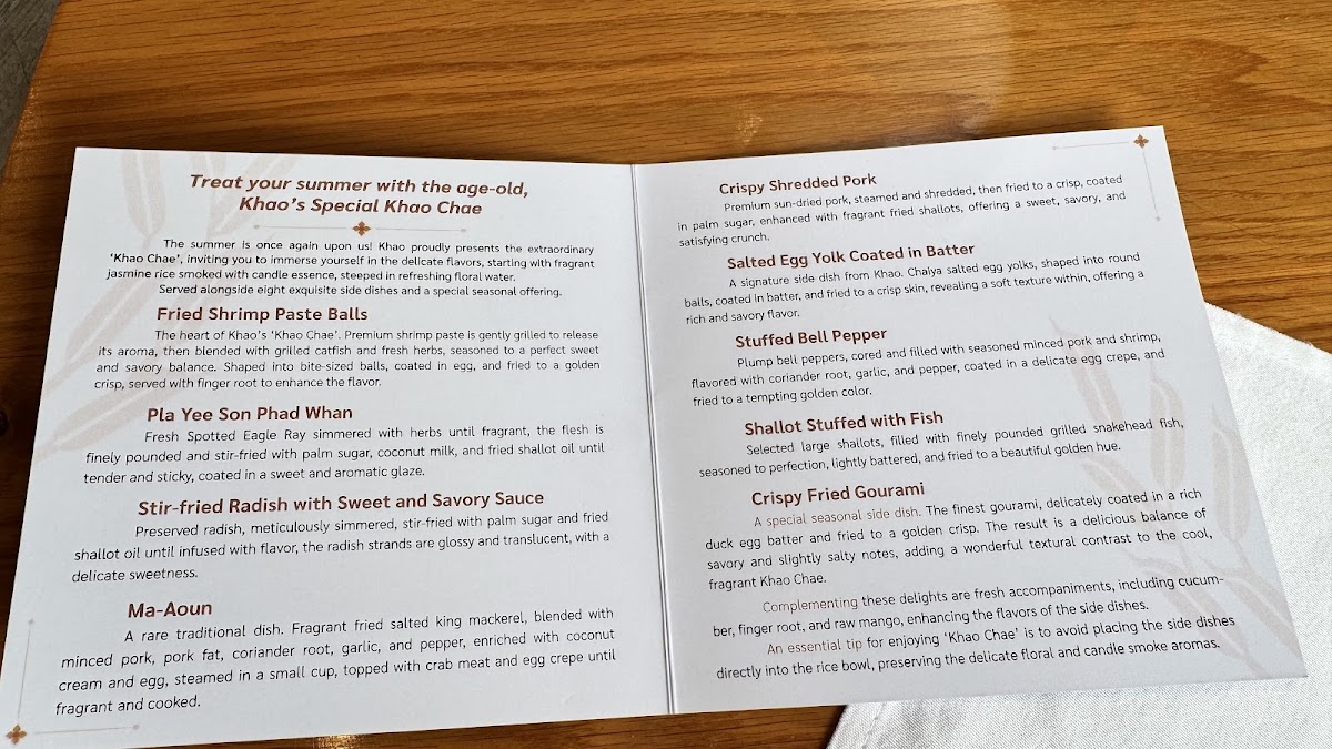 Menu Khao (Ekkamai)-2