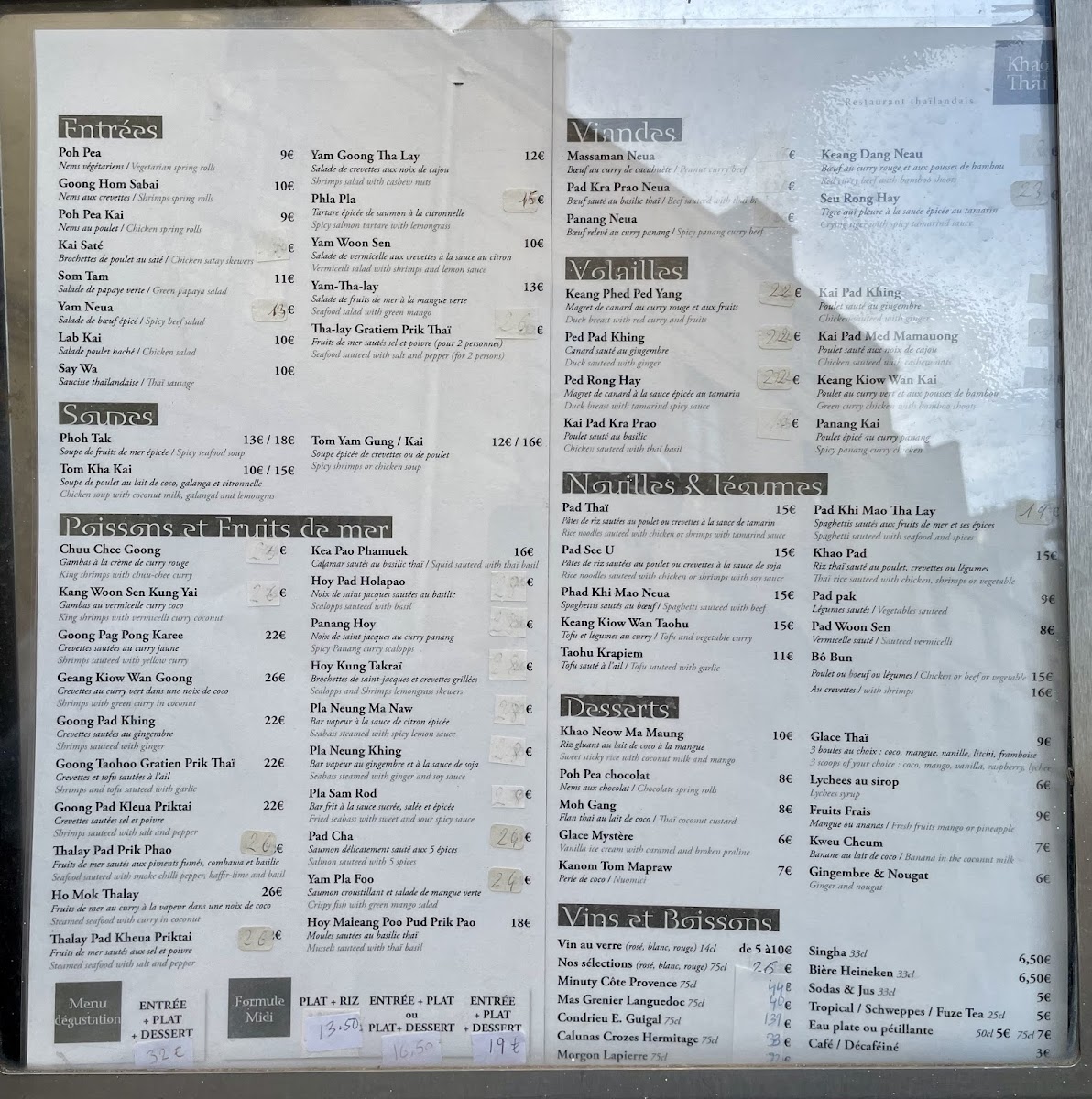 Menu Khao Thai Sévigné-1