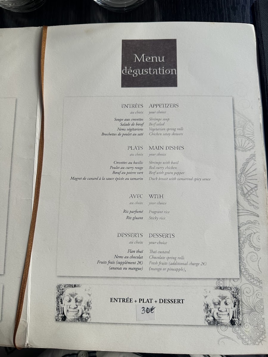 Menu Khao Thai Sévigné-7