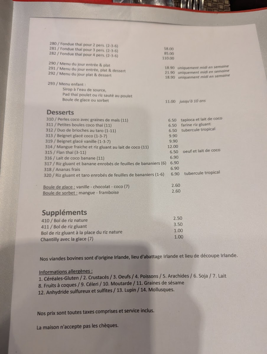 Menu Khon Kaen Thai Restaurant-8
