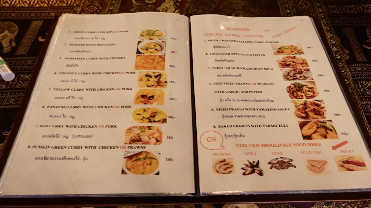 Menu Khun Anna-4