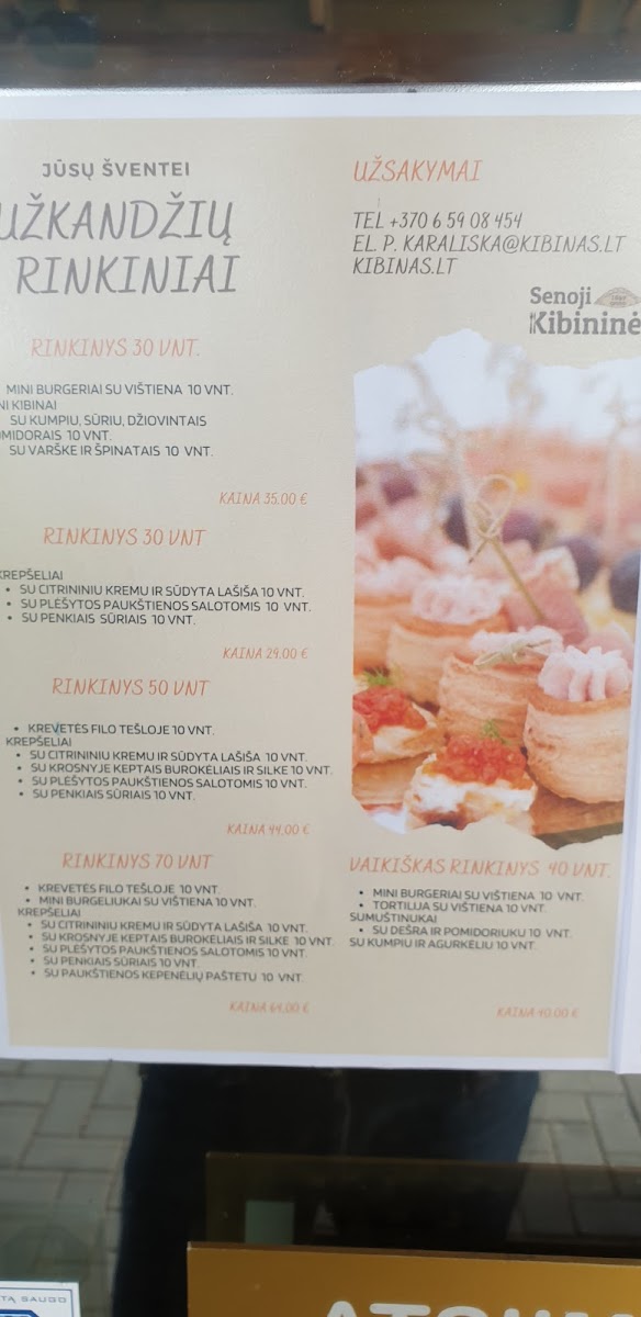 Menu Kibin Drive-1