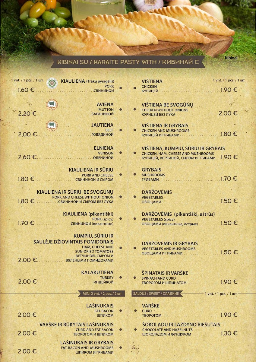 Menu Kibin Drive-2