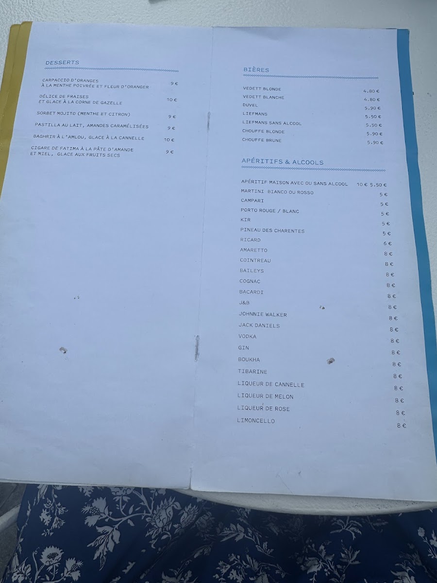 Menu Kif Kif Café-2