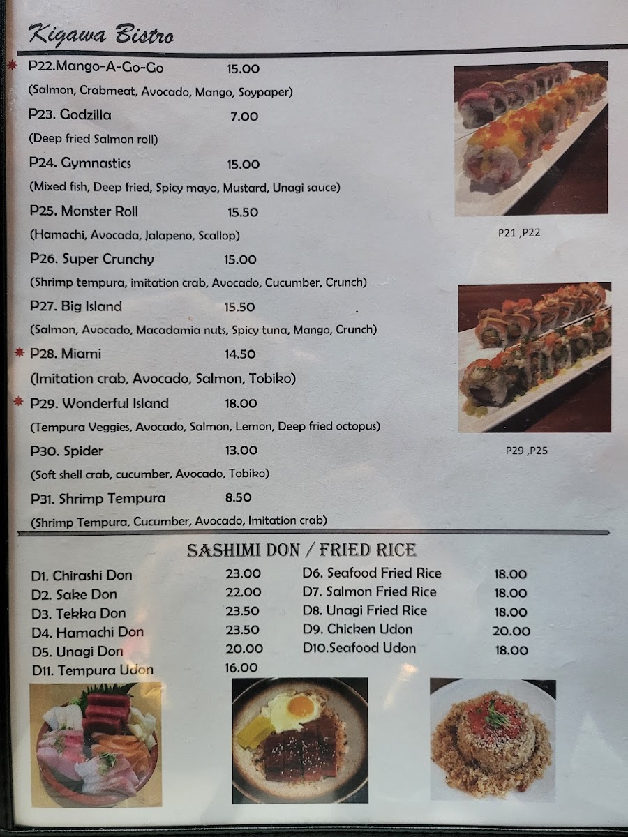Menu Kigawa Bistro-10