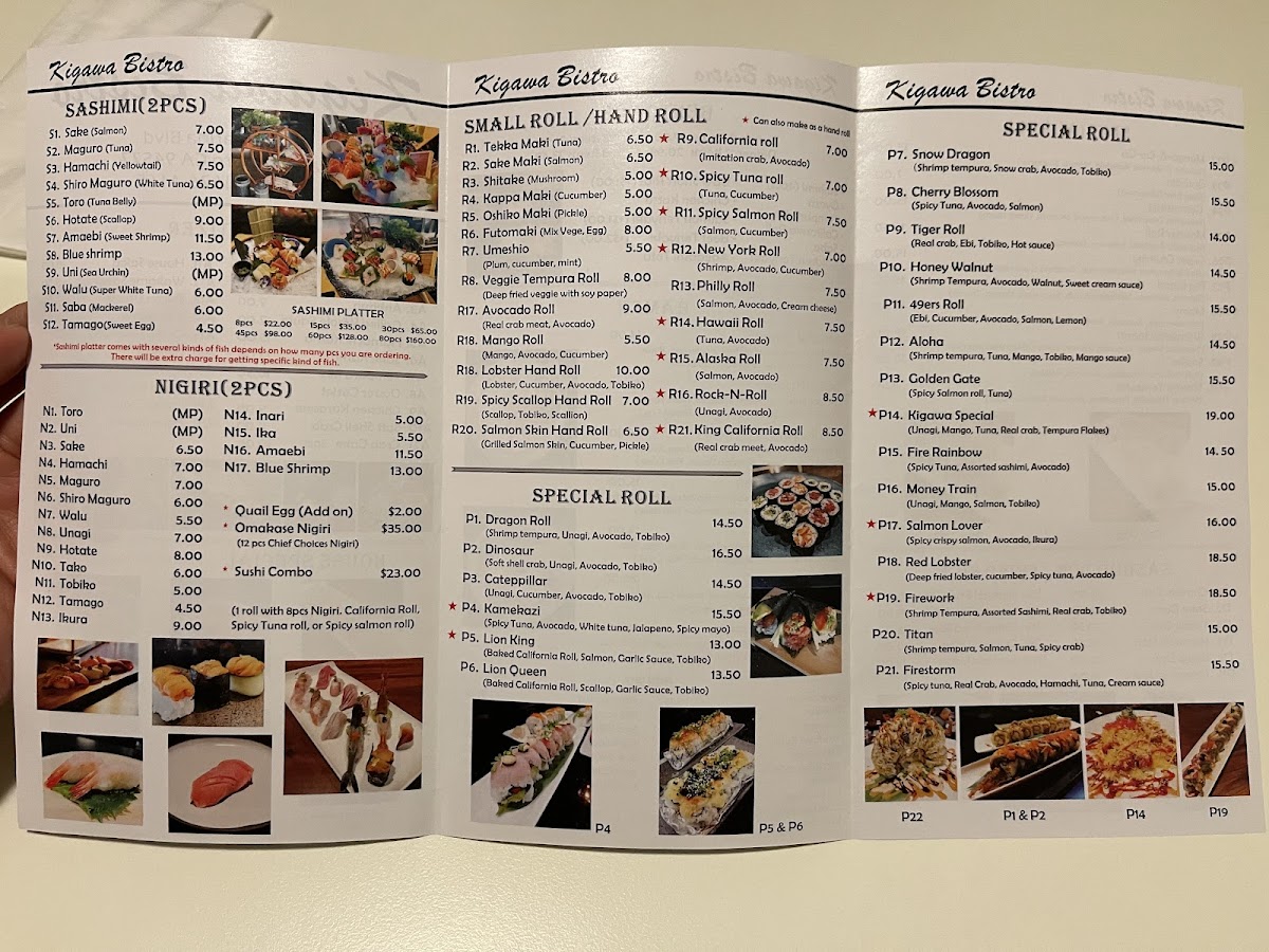 Menu Kigawa Bistro-8