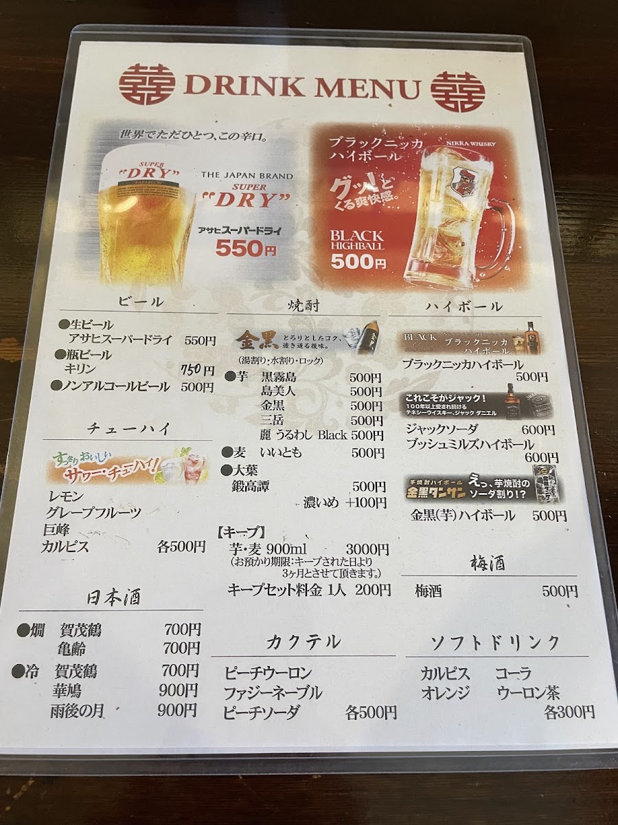 Menu Kihachiya-7