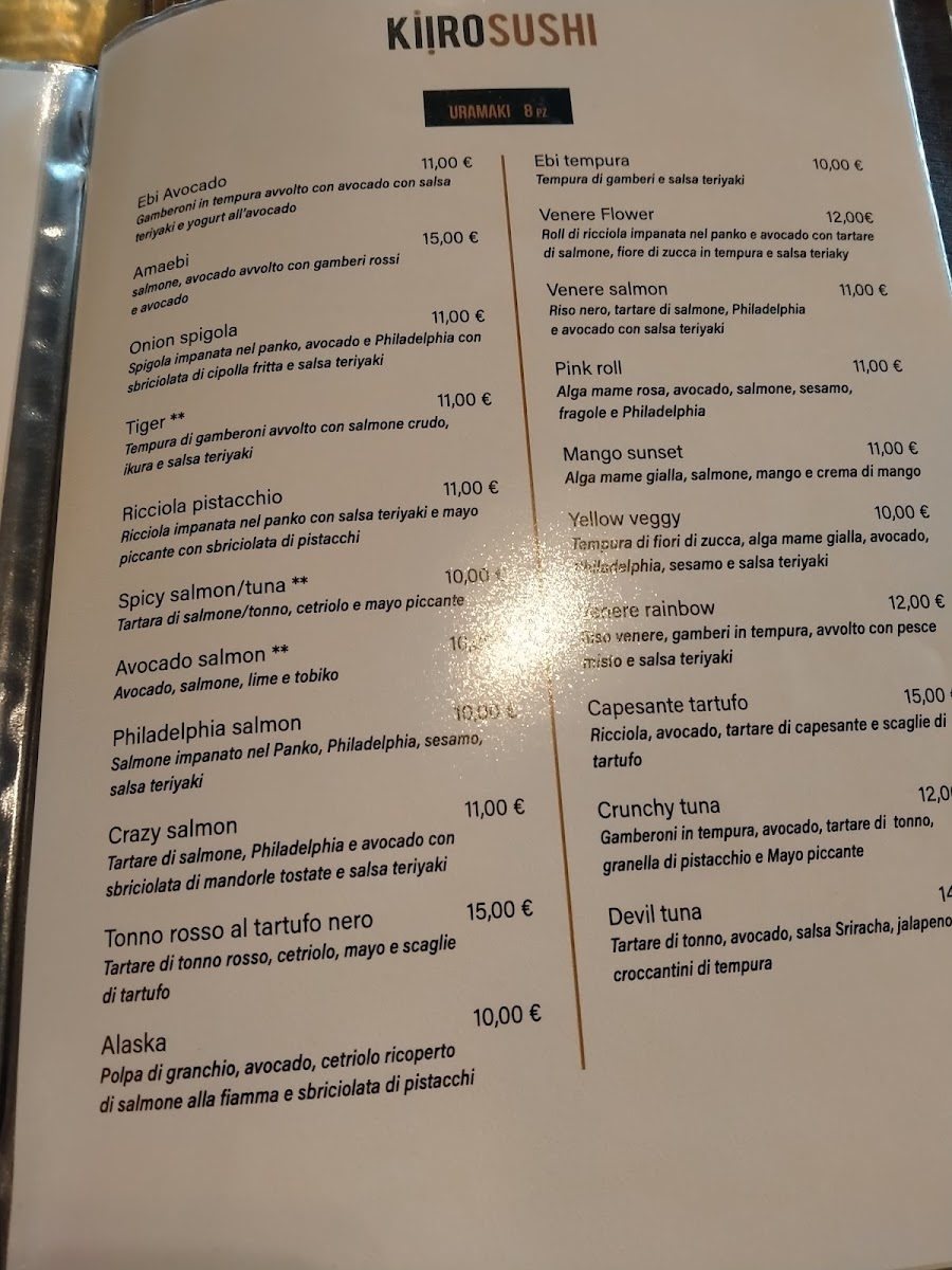 Menu Kiiro Sushi-4